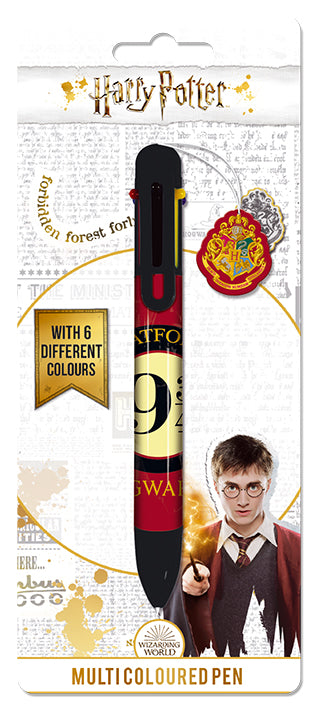 Penna - Harry Potter - Hogwarts 9 3/4 Multi Colour Pen (Penna Multicolore)