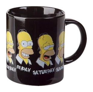 Tazza - Simpsons - A Normal Week