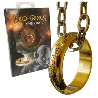 Collezionabili - Lord Of The Rings - Anello Con Catena - Noble Collection