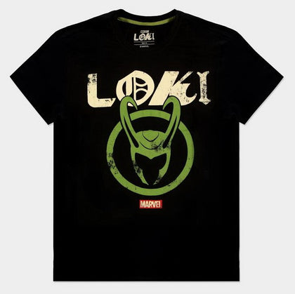 T-Shirt - Marvel - Loki - Logo Badge Black