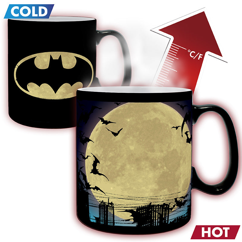 Tazza Termosensibile - Dc Comics - Batman The Dark Knight (Mug Heat Change 320 ml / Tazza Termosensibile)
