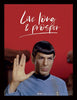 Quadro - Star Trek - Live Long And Prosper