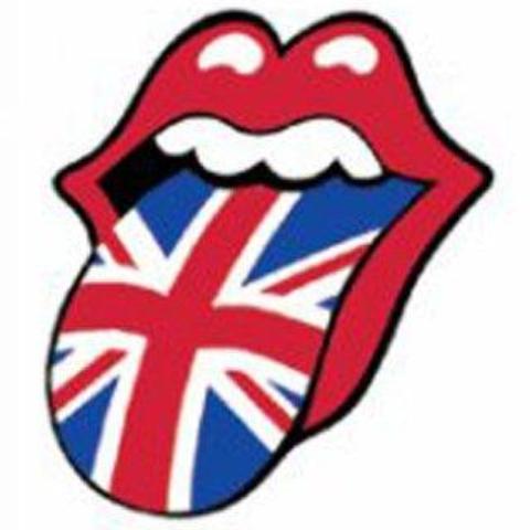 Portachiavi - Rolling Stones - Lips Union Jack