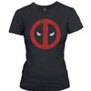 T-Shirt - Deadpool - Marvel - Cracked Logo