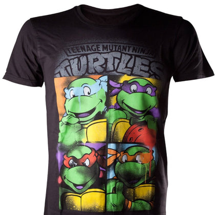 T-Shirt - Teenage Mutant Ninja Turtles - Bright Graffiti