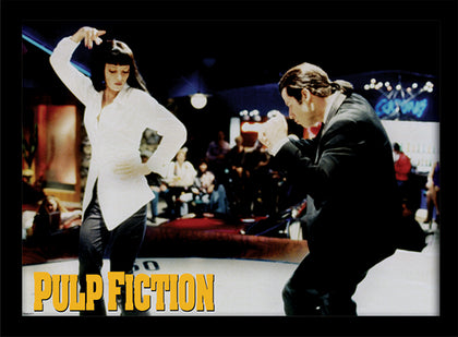 Quadro - Pulp Fiction - Dance (Stampa In Cornice 30X40 Cm)