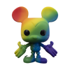 FUNKO POP - DISNEY PRIDE 2021 - 01 MICKEY MOUSE (RNBW) 9CM