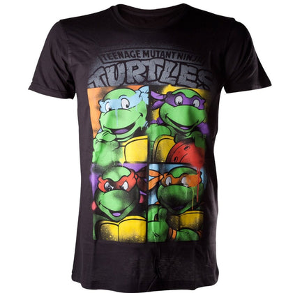 T-Shirt - Teenage Mutant Ninja Turtles - Bright Graffiti