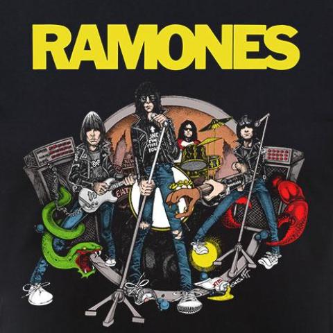 T-Shirt - Ramones - Road To Ruin