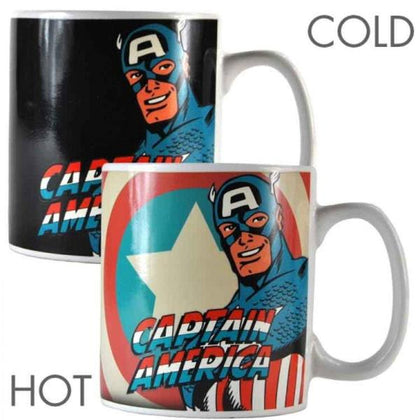 Tazza Termosensibile - Marvel - Captain America