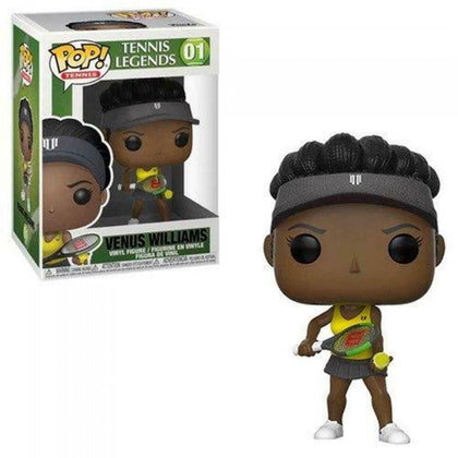 FUNKO POP - TENNIS LEGENDS - POP FUNKO VINYL FIGURE 01 VENUS WILLIAMS 9CM