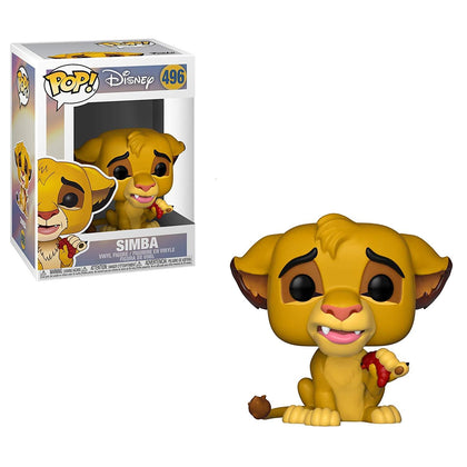 FUNKO POP - DISNEY - IL RE LEONE - 496 SIMBA 9CM