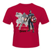 T-Shirt - Marvel - Avengers - Captain America Draw