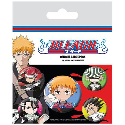 Spille - Bleach - Chibi Characters (Pin Badge Pack)