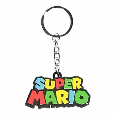 Portachiavi - Nintendo - Super Mario Logo 3D Metal Multicolor