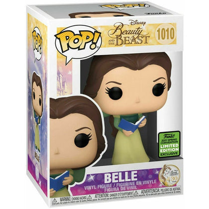 FUNKO POP - DISNEY - THE BEAUTY AND THE BEAST - 1010 BELLE W/ BOOK 9CM