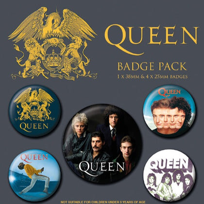 Spille - Queen - Classic (Pin Badge Pack)