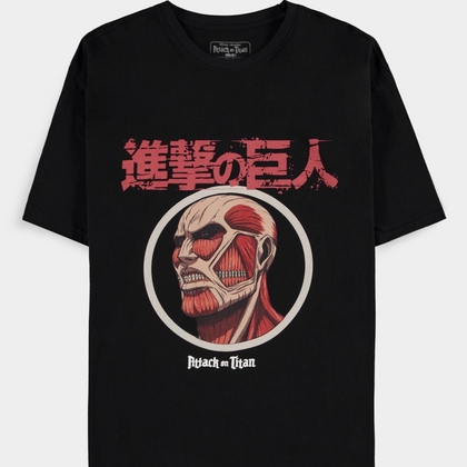 T-Shirt - Attack On Titan - Black 03