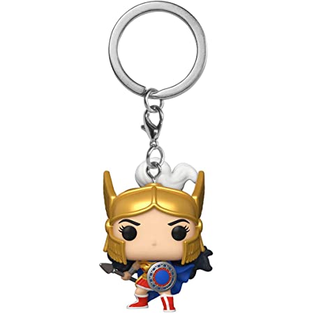 Pyramid International Portachiavi Ufficiale Wonder Woman, Pom Pom Morbido, Multicolore, Unisex Adulto