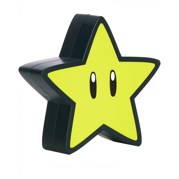 Lampada - Nintendo - Super Mario - Super Star Light With Sound