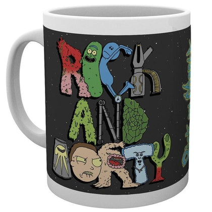 Tazza - Rick And Morty - Letters