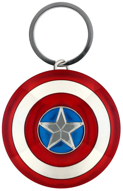 Portachiavi - Marvel - Captain America - Shield 3D Metal