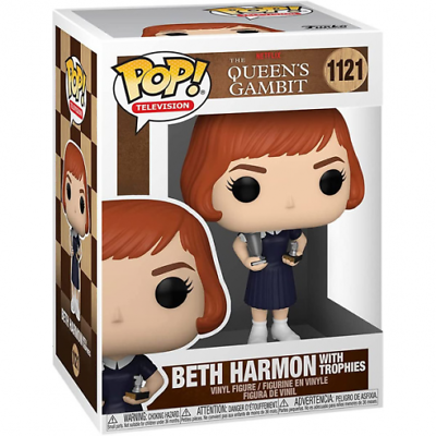 FUNKO POP - LA REGINA DEGLI SCACCHI - BETH W/TROPHIES 9CM - 1121