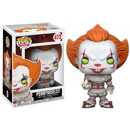 FUNKO POP - IT - 472 PENNYWISE (WITH BOAT) 9CM