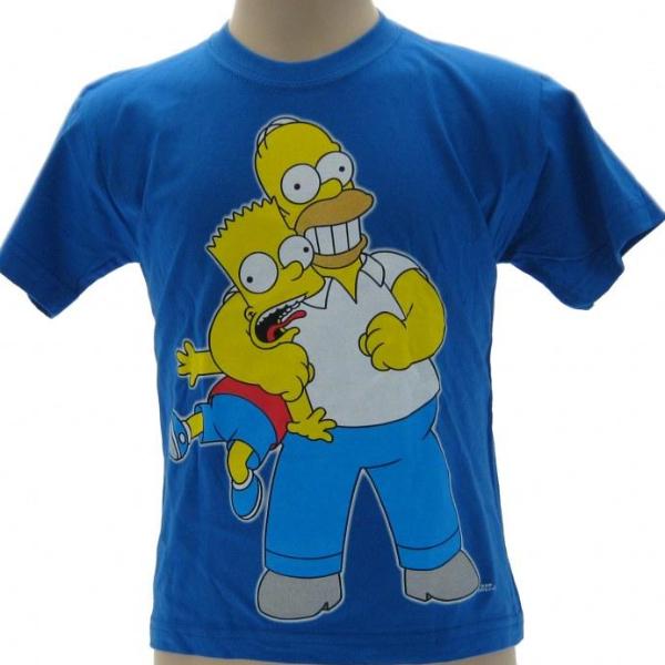 T Shirt - Simpsons - Homer & Bart