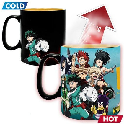 TAZZA TERMOSENSIBILE - MY HERO ACADEMIA - HEAT CHANGE MUG 460ML - GROUP