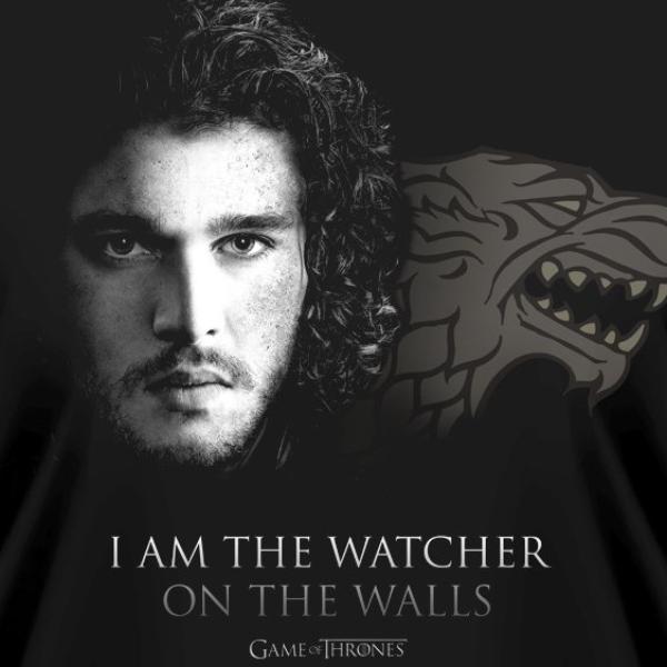 T-Shirt - Game Of Thrones - Watcher On The Walls