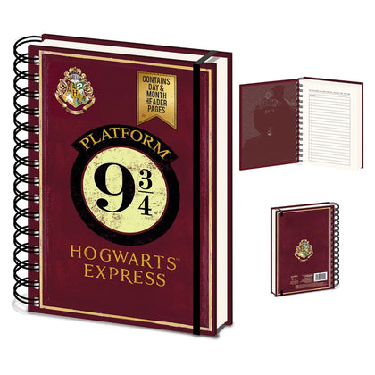 Quaderno - Harry Potter - Platform 9 3/4 (A5 Wiro Notebook)