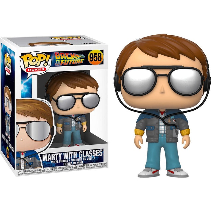 FUNKO POP - BACK TO THE FUTURE - (958) MARTY WITH GLASSES