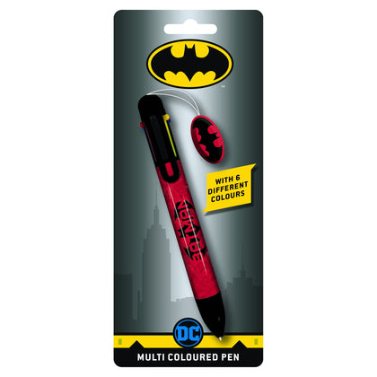 Penna - Dc Comics - Batman - Red (Multi Colour Pen / Penna Multicolore)