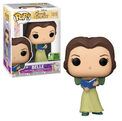 FUNKO POP - DISNEY - THE BEAUTY AND THE BEAST - 1010 BELLE W/ BOOK 9CM