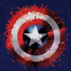 T-Shirt - Captain America - Splat Shield