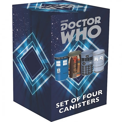Contenitori - Doctor Who - (Set 4 barattoli)