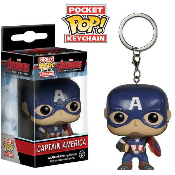 PORTACHIAVI - FUNKO POCKET POP - AVENGERS AGE OF ULTRON - KEYCHAIN CAP – Primafila  Store