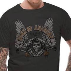 T-Shirt - Sons Of Anarchy - Winged Logo