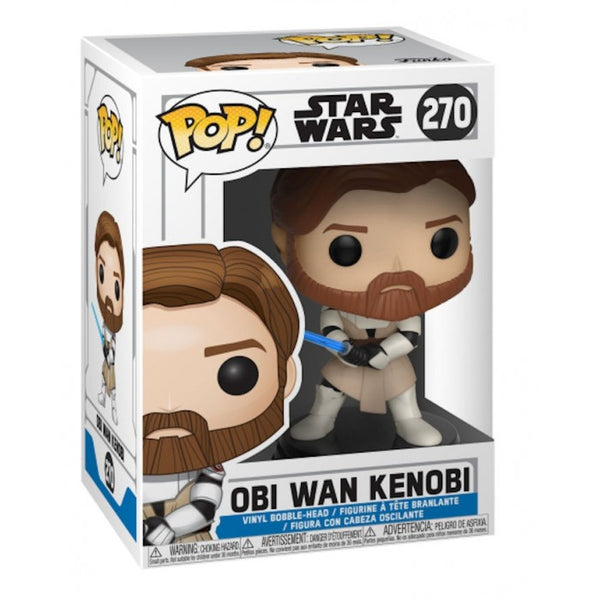 FUNKO POP - STAR WARS - THE CLONE WARS - (270) OBI WAN KENOBI – Primafila  Store