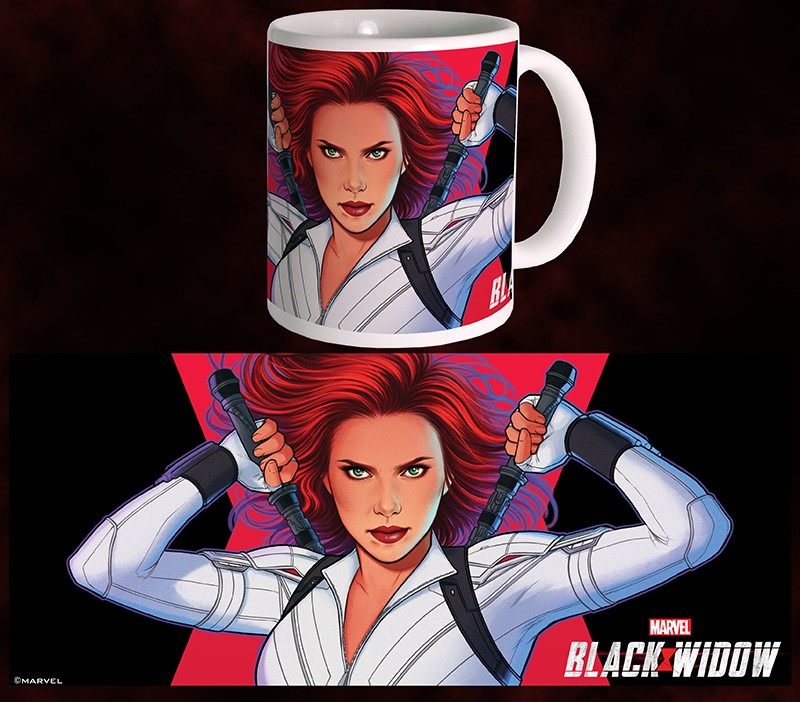Tazza - Marvel - Black Widow Movie - 05 White Widow Mug