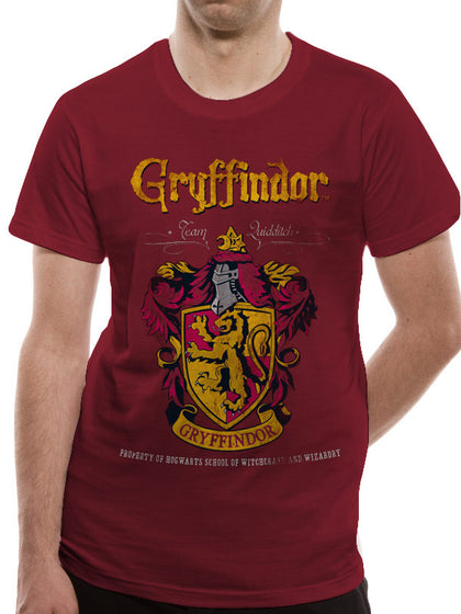 T-Shirt - Harry Potter - Gryffindor Quidditch