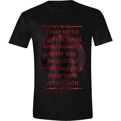 T-Shirt - Game Of Thrones - Every Oath Black