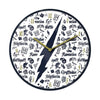 Orologio Da Muro - Harry Potter - Infographic Clock