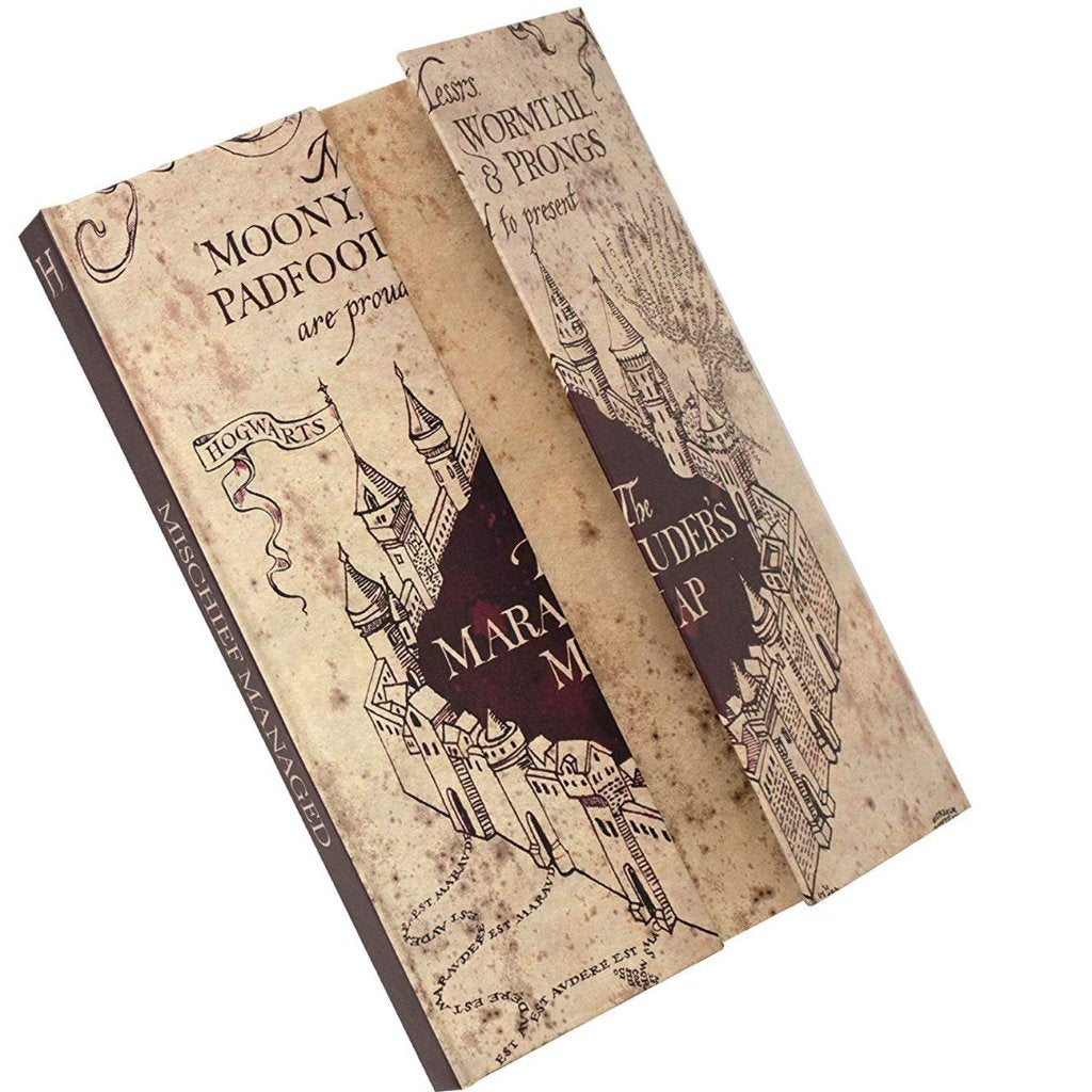 Quaderno - Harry Potter - Mappa del Malandrino (Mauraders Map)