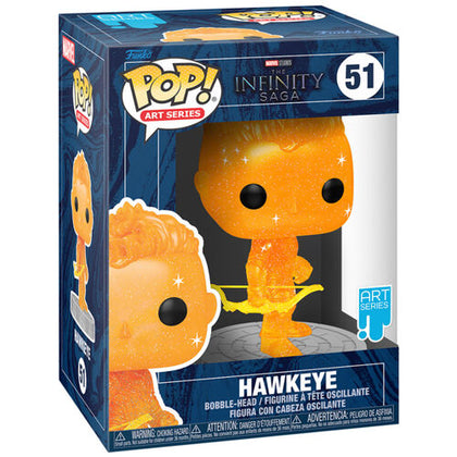 FUNKO POP - MARVEL - INFINITY SAGA ARTIST SERIES - POP FUNKO VINYL FIGURE 51 HAWKEYE (OR) 9CM