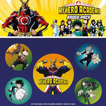 Spille - My Hero Academia - Official (Pin Badge Pack)