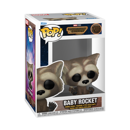 Funko Pop - Marvel - Guardians Of The Galaxy Vol. 3 - Baby Rocket (1208)