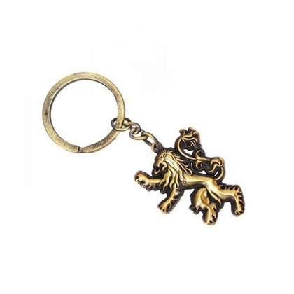 PORTACHIAVI - GAME OF THRONES - KEYRING (HEADER) - GAME OF THRONES (SCULPTED - LANNISTER))