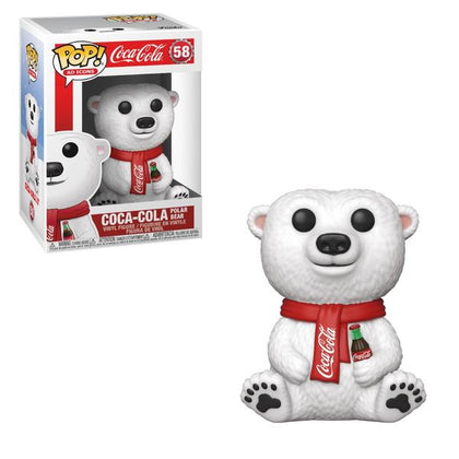 FUNKO POP - COCA-COLA - 58 POLAR BEAR 9CM